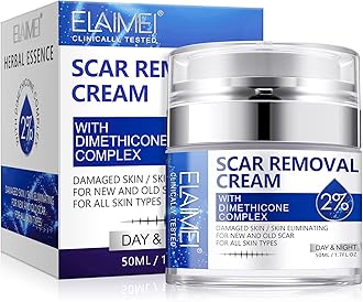 Scar Removal Cream - 2022 Upgraded Advanced Scar Treatment Gel for Surgical Scars, Acne Scars, C-Section, Burns, Stretch Marks - for Old and New Scars
