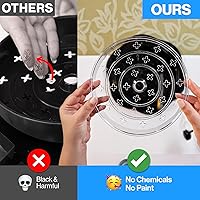 Vista 2 de 3 Layer Pro Chicken Shredder with Removable Tray, Meat Claws, Brush - 10'' Chicken Breast Shredder Tool Twist, Meat Grinder Machine, Meat Shredder