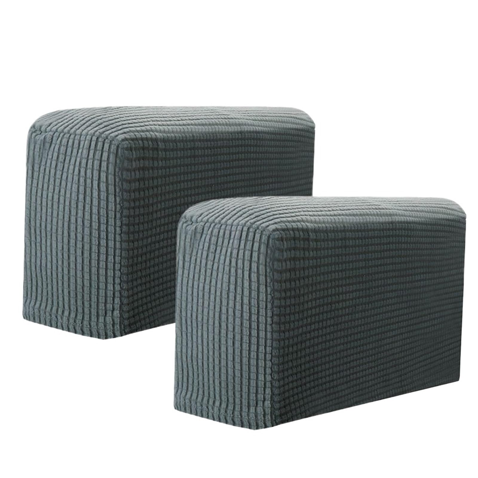 SFOIKVG Arm Covers 2PCS Removable Armrest Covers Furniture Stretchy Chair Sofa Couch Arm Protector for Sofa Chair(Green)