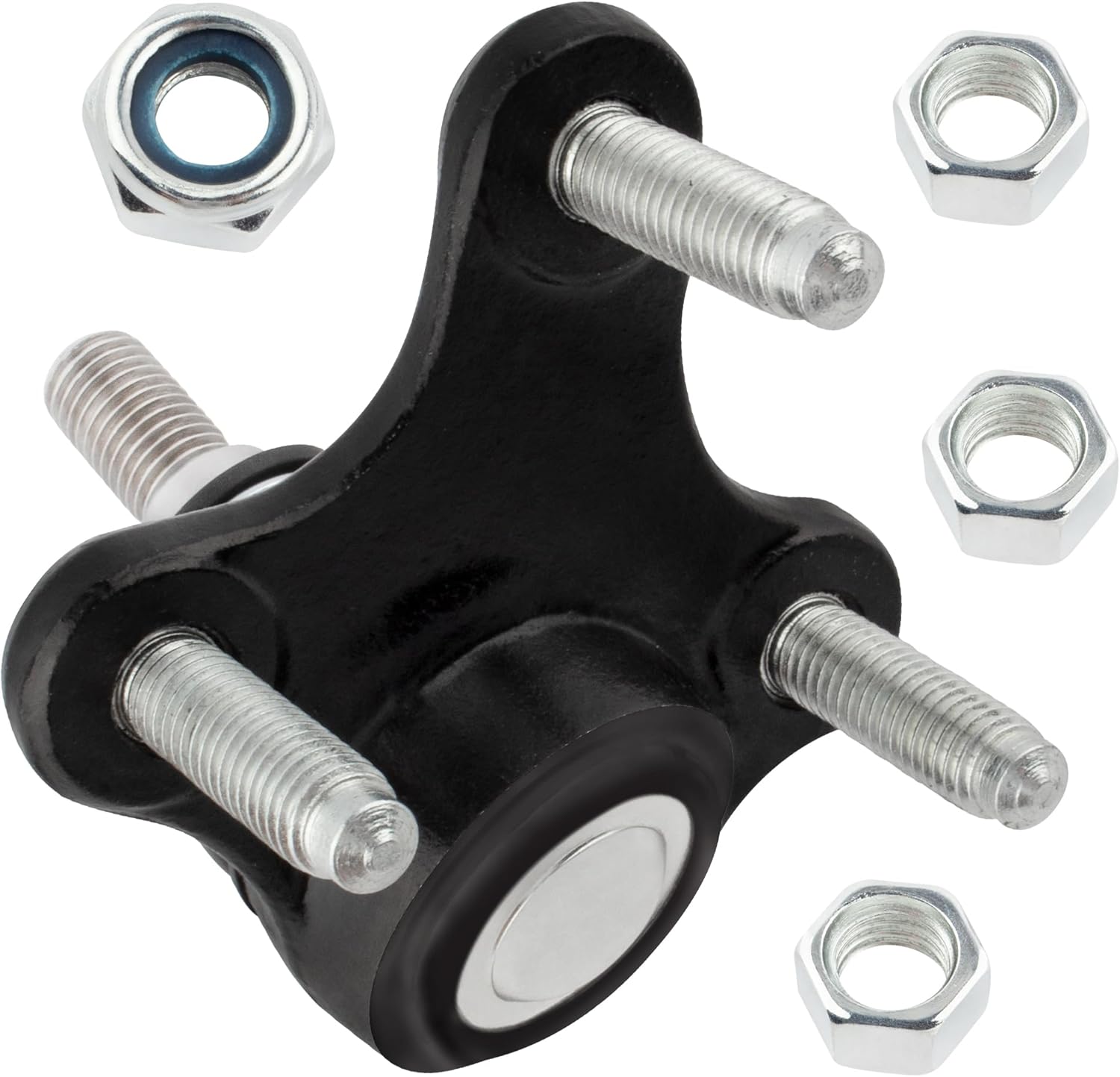 BOXI (Set of 4) Front Lower Ball Joints Outer Tie Rod Ends fit for Audi A3 2006-2013 / for VW Beetle 2012-2019 / Golf 2010-2015 / for Jetta 2006-2018 / Passat 2012-2019 / K80662 K80663 ES80666 ES80667