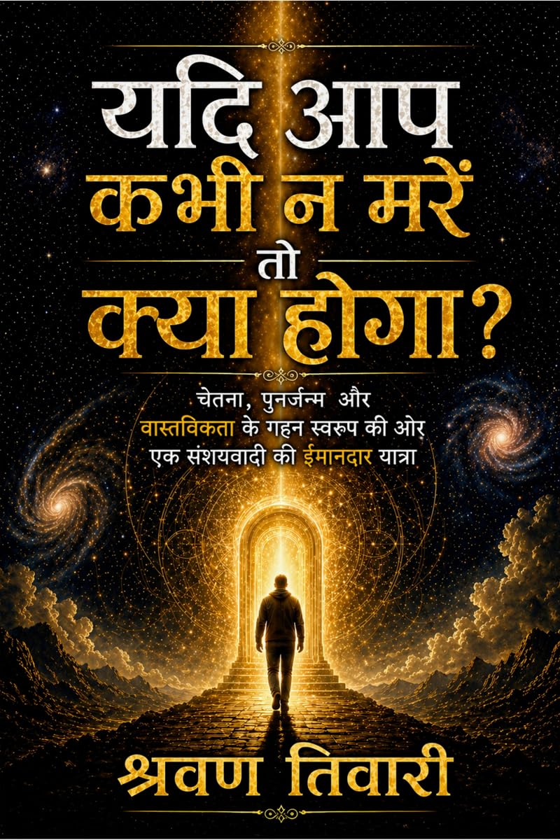 यदि आप कभी न मरें तो क्या होगा?: चेतना, पुनर्जन्म और वास्तविकता के गहन स्वरूप की ओर एक संशयवादी की ईमानदार यात्रा