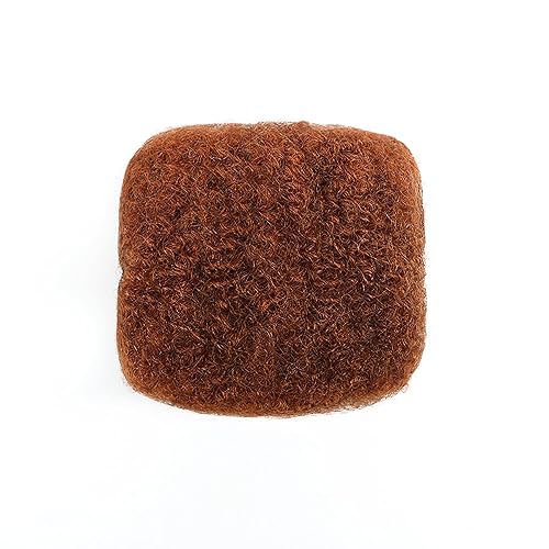 Miniatura 2 de Orientfashion Afro Kinkys - Cabello humano a granel para extensiones de rastas, 8 pulgadas, 1 paquete de 1.06 oz, cabello afro de ganchillo para