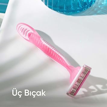 Gillette Simply Venus 3 Kullan At Kadın Tıraş Bıçağı 4'lü