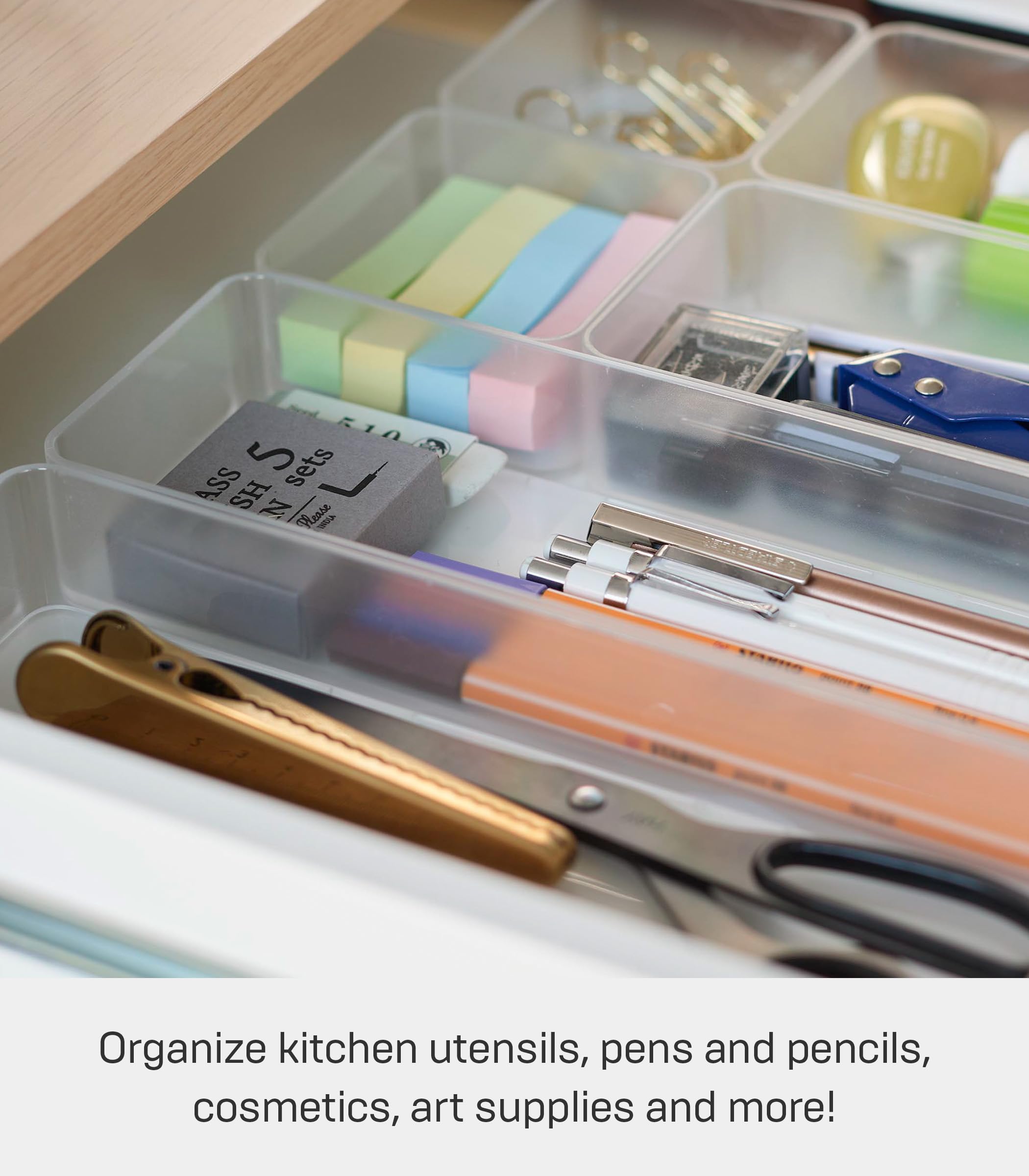 Yamazaki Organizer, żywica, biały, L