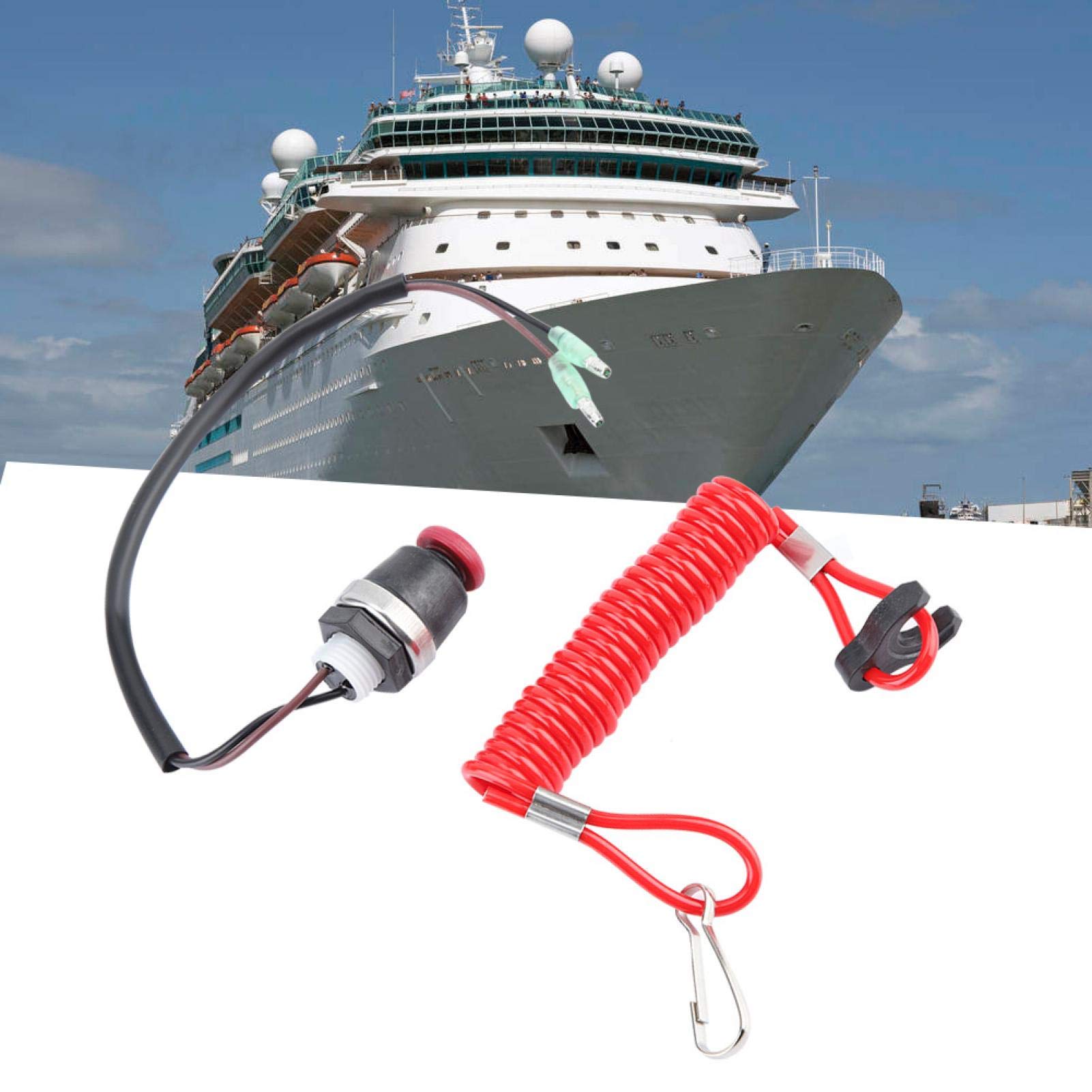 Kill-Switch Safety Tether – Notaus-Schalterseil Für Außenbordmotor – Wasserdicht & Flexibel Mit Karabiner – Universell Einsetzbar Kill-Switch Safety Tether – Notaus-Schalterseil Für Außenbordmotor – Wasserdicht & Flexibel Mit Karabiner – Universell Einsetzbar
