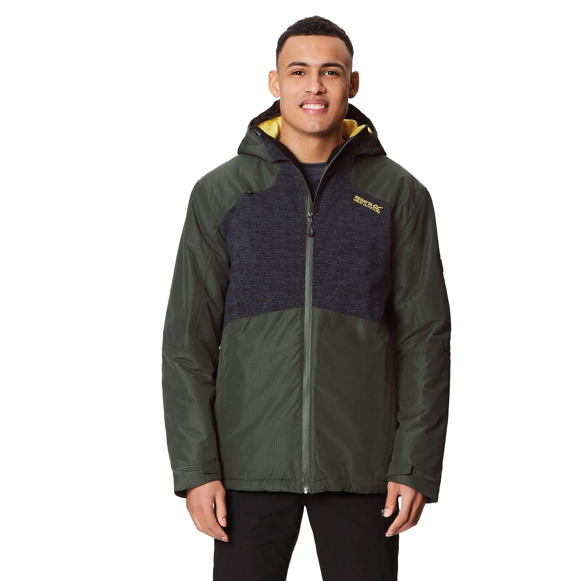 Regatta Garforth Ii Waterproof And Breathable Thermoguard Insulated Hooded Chaqueta Hombre
