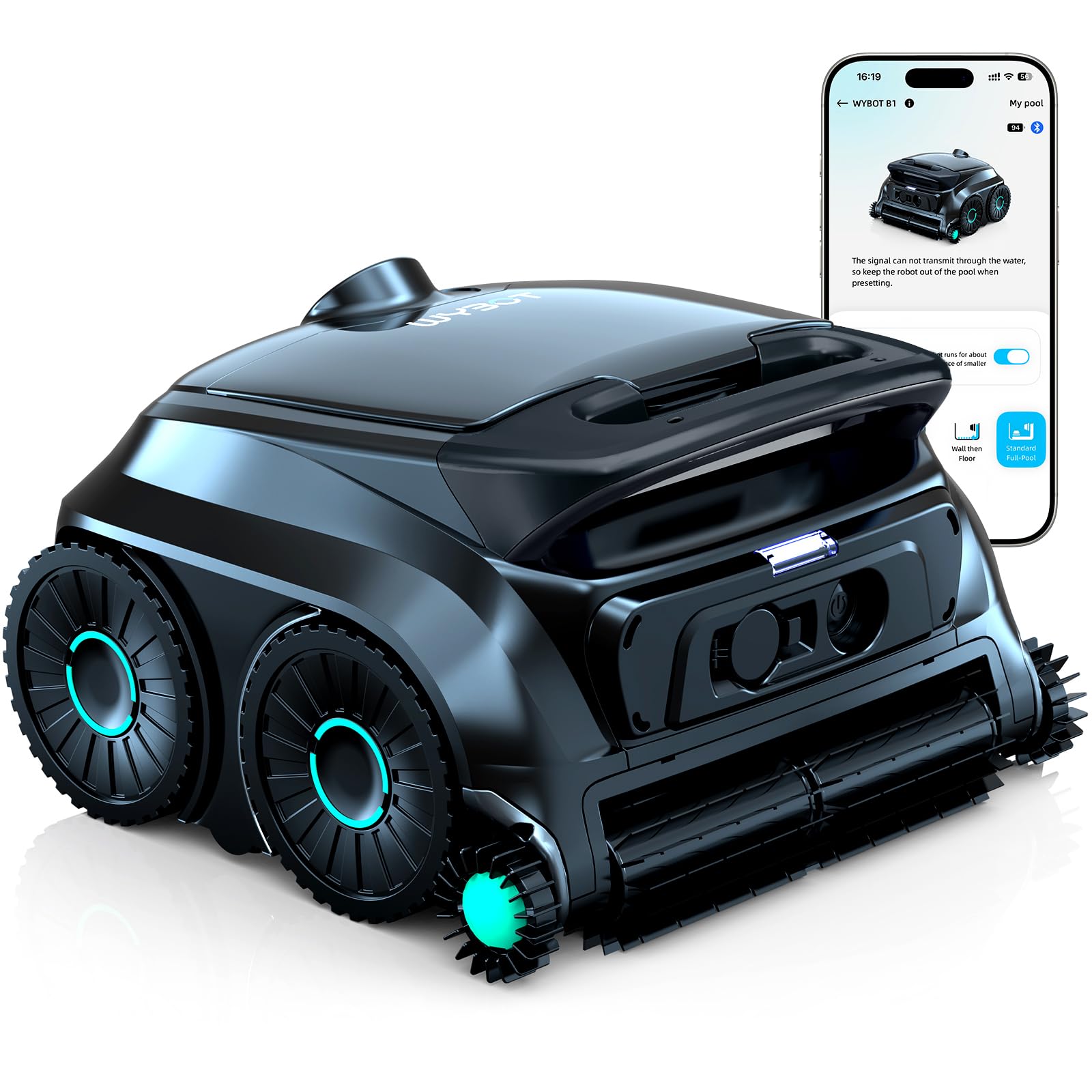 WYBOT B1 Cordless Robotic Pool Vacuum