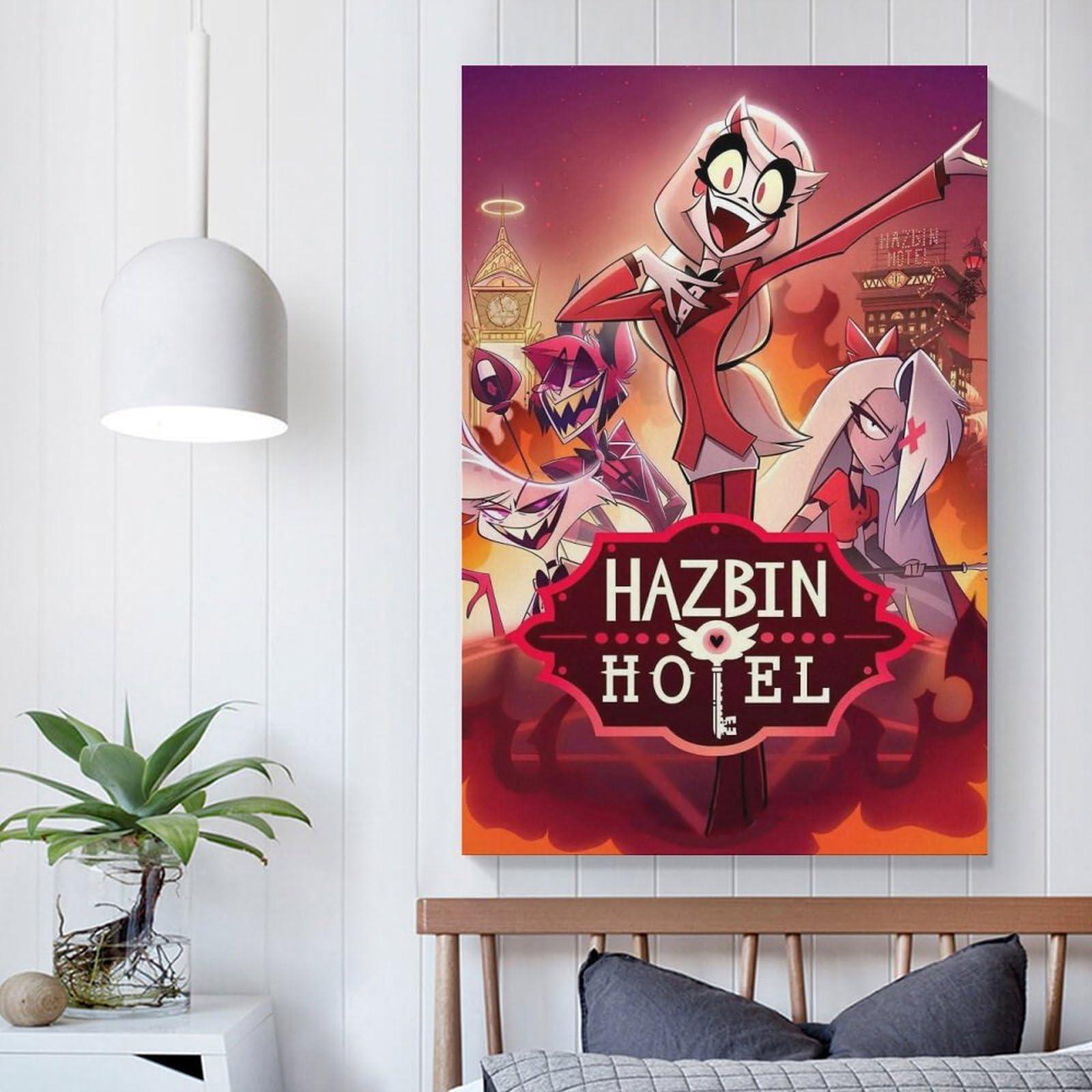 Amazon.co.jp: Helluva Boss (ハズビンホテル) アニメポスター テレビ