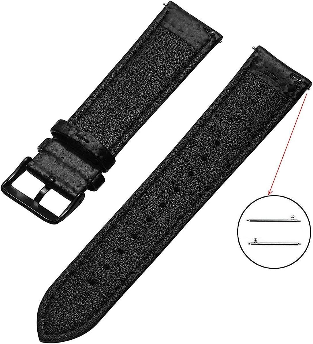 Amzpas 3 stuks vervangende horlogeband siliconen 20 mm 22 mm armband horlogeband met snelsluiting, vervangende horlogebanden, horloges, accessoires, horlogeband voor vrouwen en mannen, 22mm, Siliconen