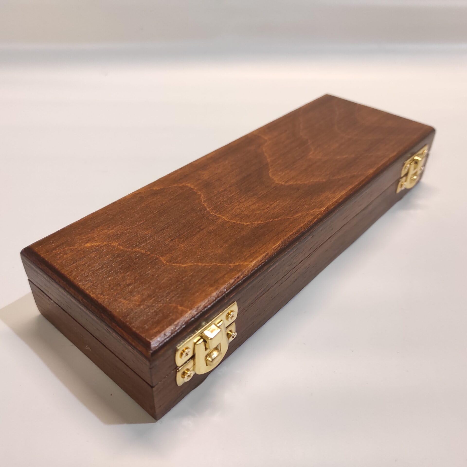 Coffret pour pièces et médailles 4 Compartiments 40x40 mm, Artisanal Fait Main en Bois et Velours, numéroté avec Certificat, Made in Italy