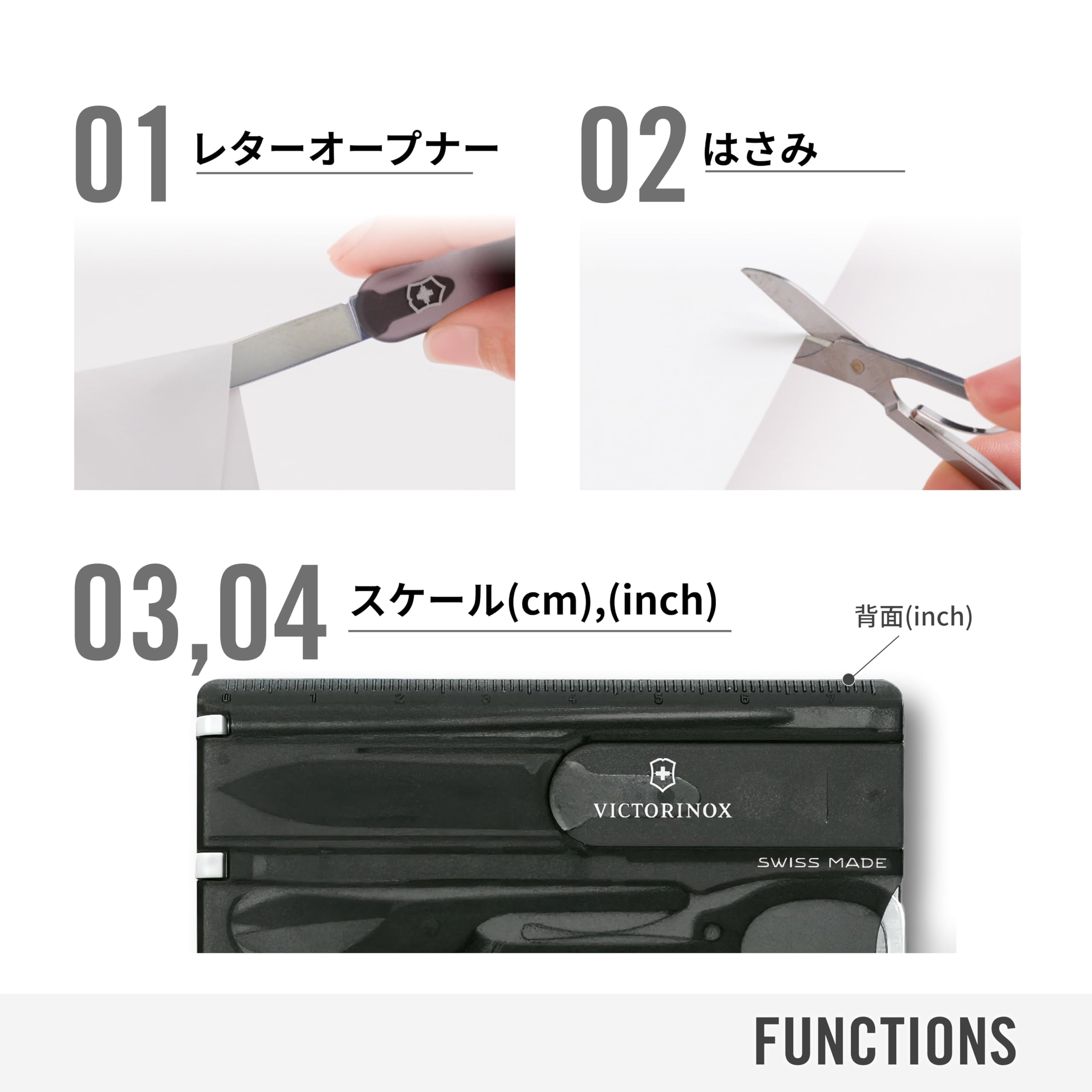 Amazon | VICTORINOX(ビクトリノックス) スイスカード ライトトランス