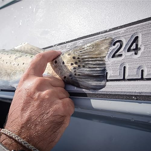 Miniatura 7 de SeaDek - Regla de pescado  Siguiente nivel  Herramienta de medición de peces de 36 pulgadas  Perfecto para barcos y kayaks  (gris tormenta sobre