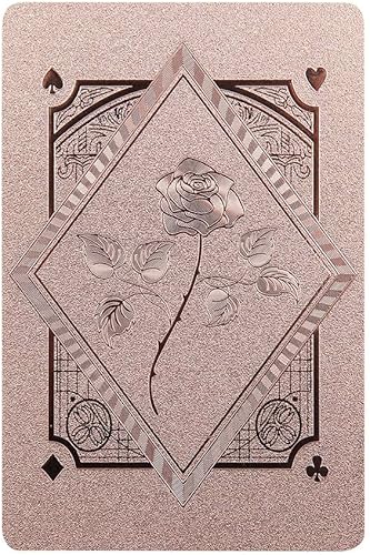 Vista 34 de ACELION Cartas de juego impermeables, cartas de plástico, baraja de cartas, tarjetas de póquer de regalo (negro)