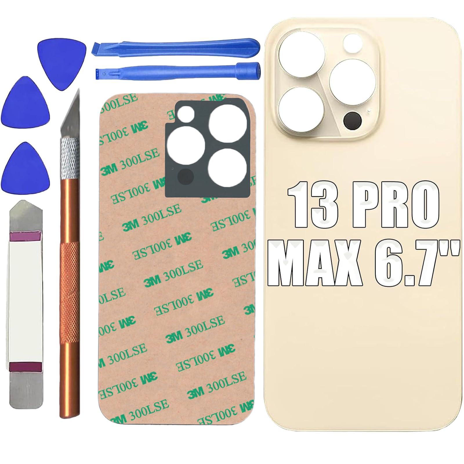 Vitre Arrière Pour IPhone 13, 13 Mini, 13 Pro Et Pro Max - Modèle Avec Grand Trou (BIG HOLE)