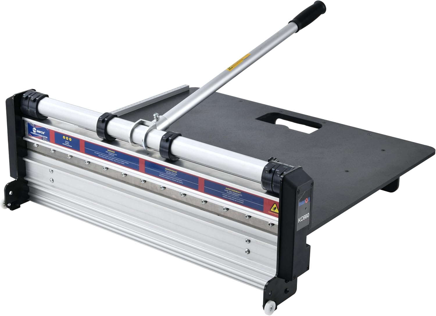 26" Pro Flooring Cutter, Cuts Vinyl Siding, Carpet Tiles, Rubber Tiles, Laminate, Vinyl Plank, Commercial Vinyl, Fiber Cement Wall Panels, LVP, LVT - Durable and Precise Floor Cutting Tool