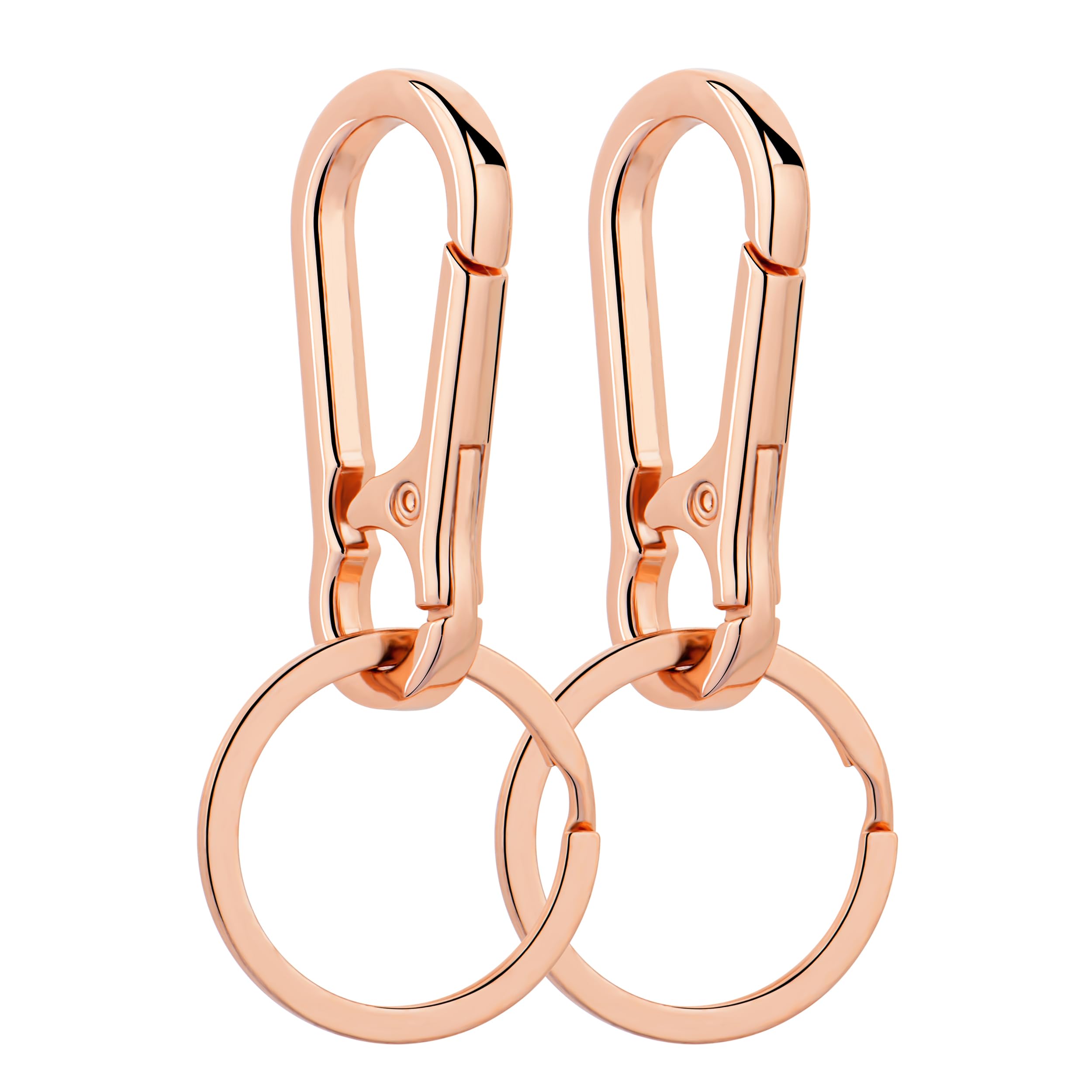 Wikavanli Metal Keychains Keyring Key Chain Ring Clip Holder Organizer for Home Car Keys Key Finder Women Men