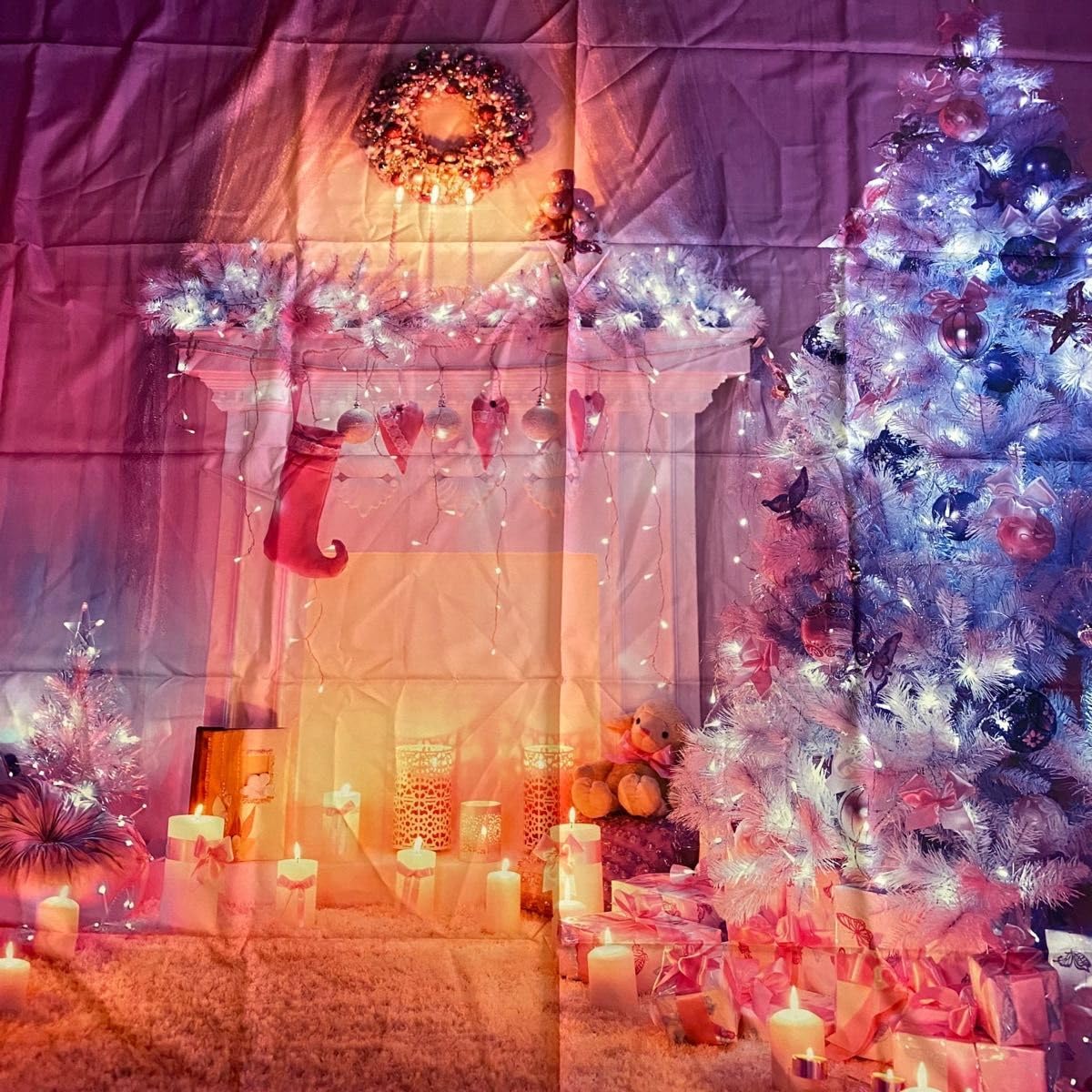 即日発送可 クリスマス 背景布 スクリーンシートスタジオ 撮影