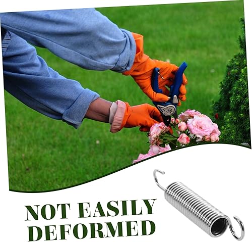 Miniatura 8 de 10 Uds. Accesorios de resorte manual Tijeras altas de acero reemplazo de resorte de acero inoxidable podadoras de mano muelles árbol rama
