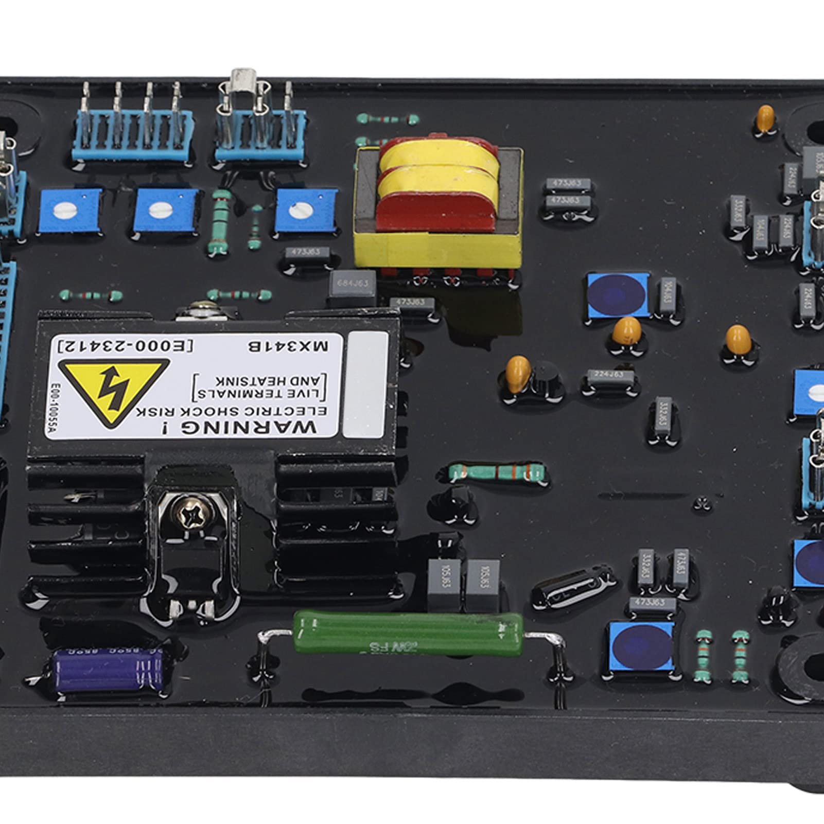Automatischer Spannungsregler ABS AVR-Board MX341B 2-Phasen-Generator-Spannungsreglermodul AC170 Bis 220 V 3 A Pro Phase Zur Generatorsteuerung und Reparatur
