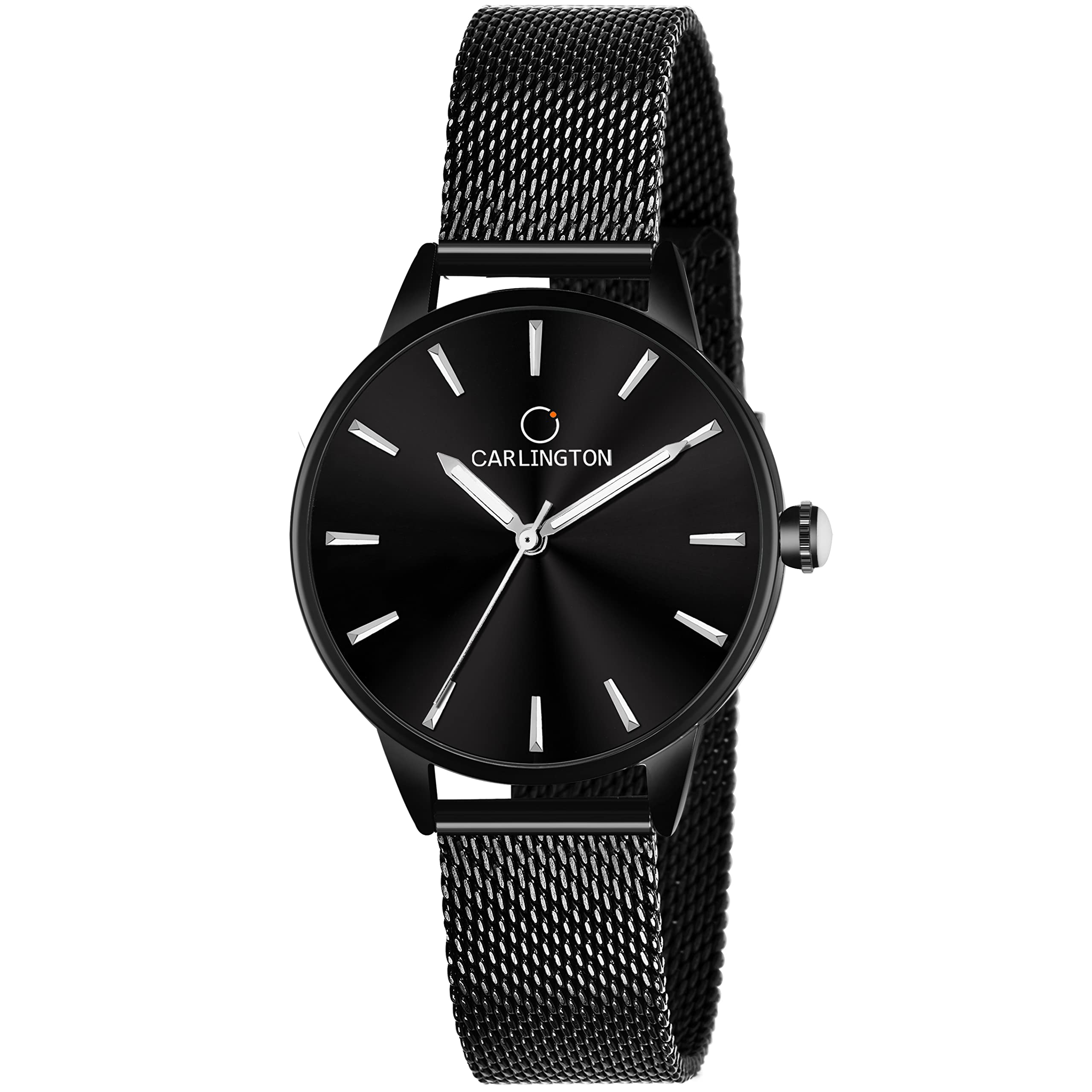 Carlington Metal Women Analog Ladies Wrist Watch With Mesh Strap - Ct 2007 Black (B09LQSWX66) Amazon Price History, Amazon Price Tracker