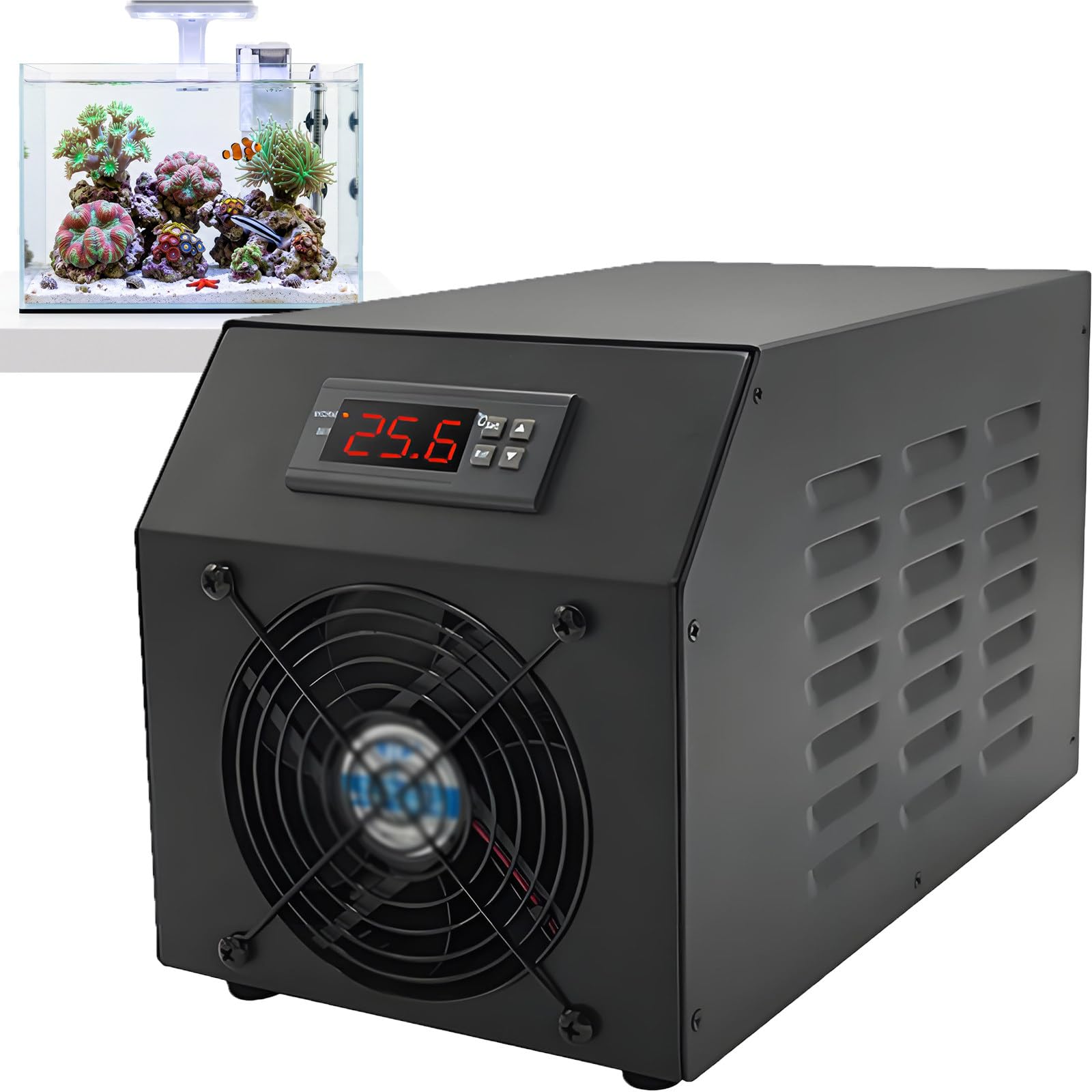 MiyKom 60L Energy-Saving Aquarium Cooler for Nano Aquariums Heat&Cool