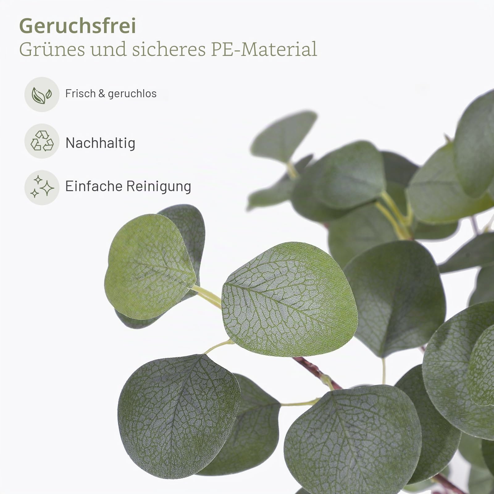 Kunstpflanzen Künstliche 150cm Eukalyle Palmen Künstlicher Pflanzen Groß Kunstpflanze Für Büro Deko Einschließlich Dekorativer Lichtschnur Künstlich Kunstbaum Für Outdoor Indoor Garden Wohnzimm