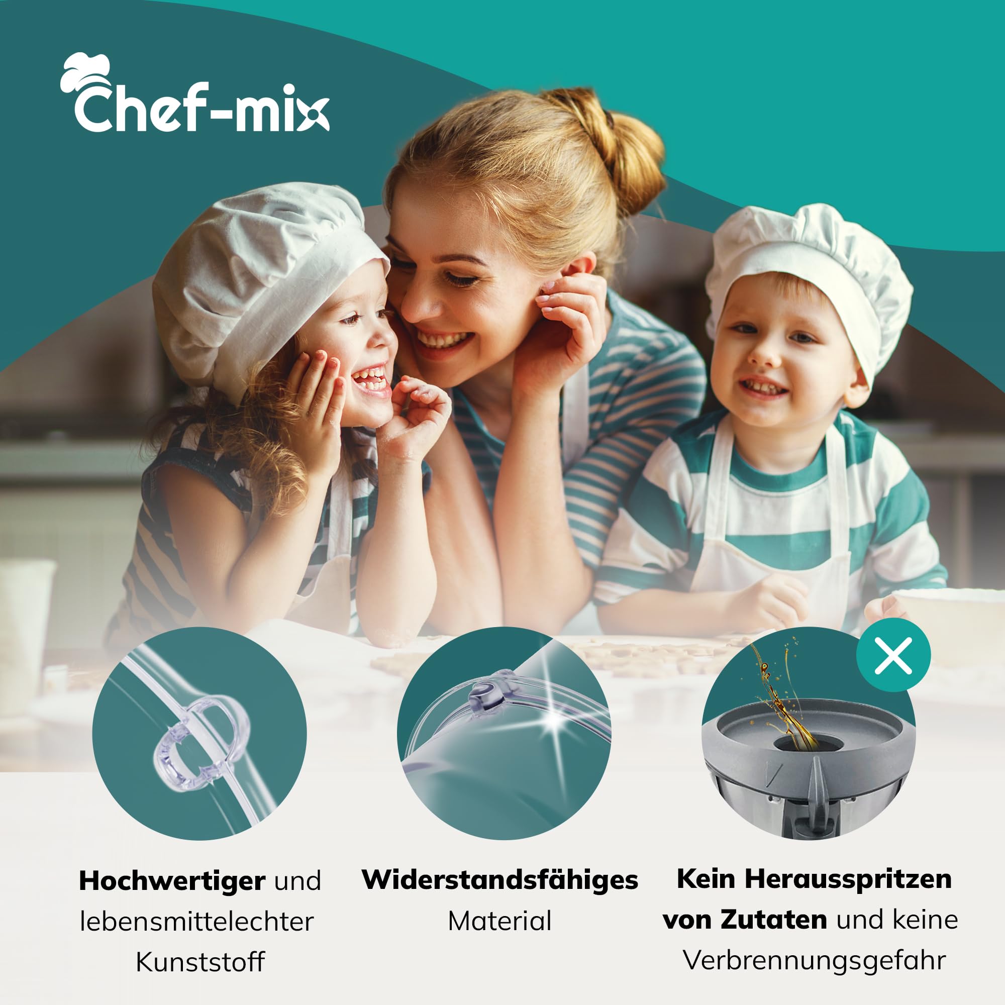 Tappo Dosatore Per Bimby TM5 - Accessorio Universale Per Oli, Salse E Liquidi Con Precisione