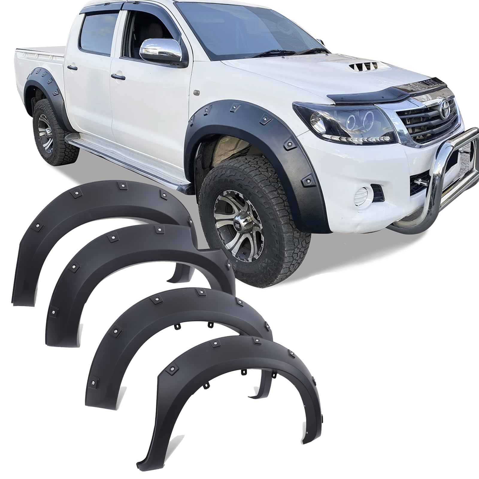 Élargisseurs d'aile 7,5" pour Toyota Hilux 2005-2014 Accessoires