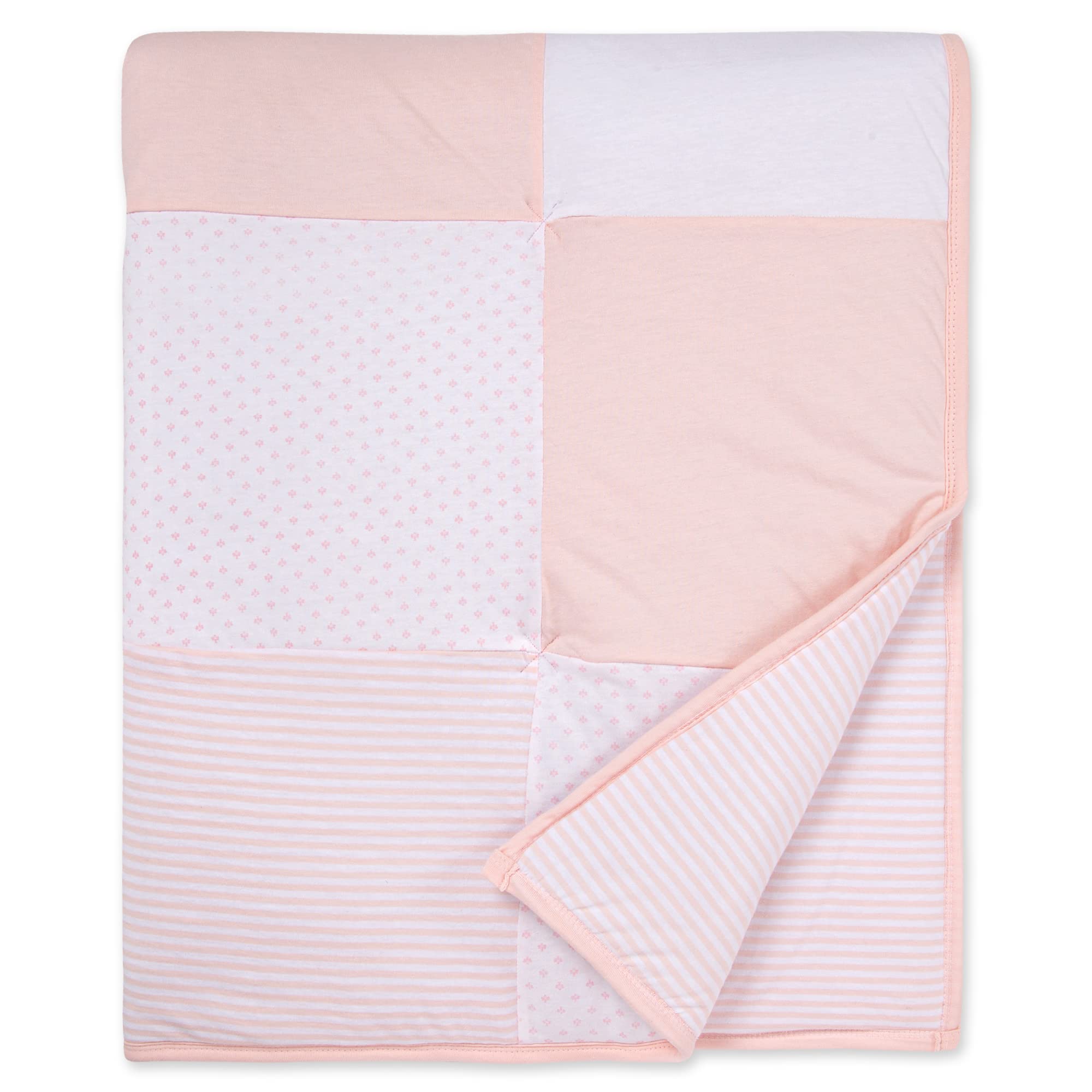 Burt's Bees Baby Unisex Baby Gift Set - Baby Sleeper Gowns, Hats, Reversible Quilt & Plush, Organic Cotton Essentials Bundle