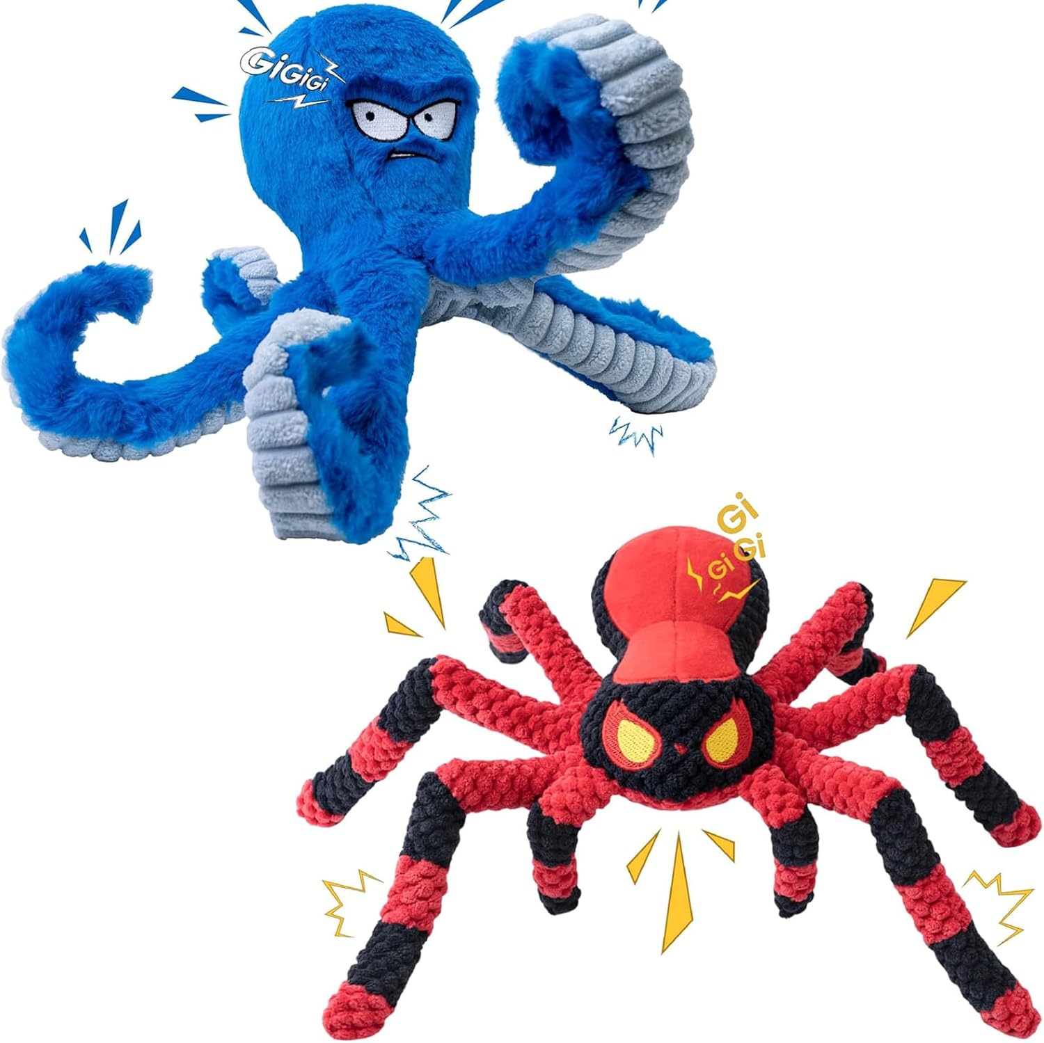 LEGEND SANDY Squeaky Dog Chew Toys to Keep Them Busy