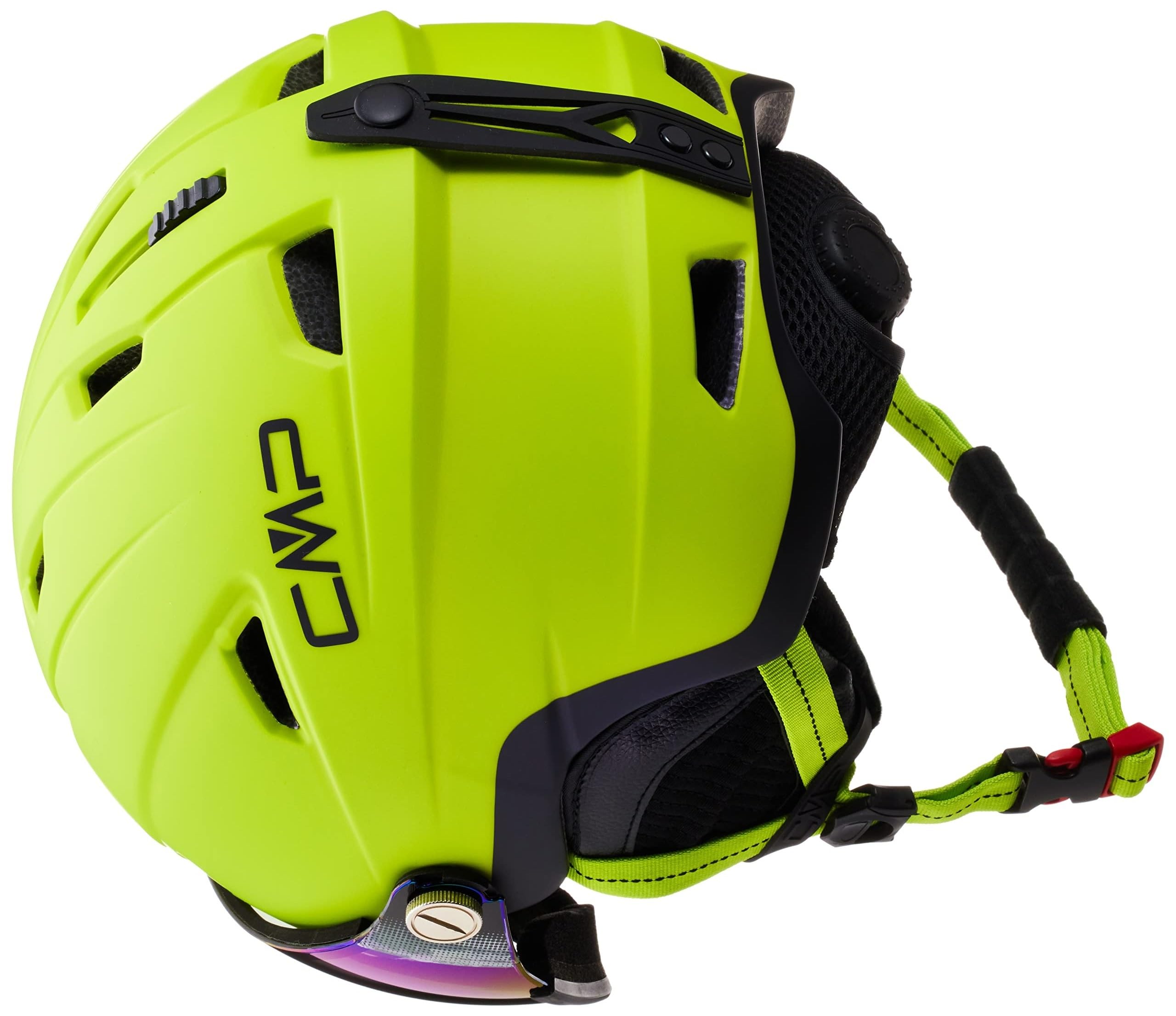 CMP Casco de esquí WA-2 con Visera, Unisex, para Adulto, 38B4677