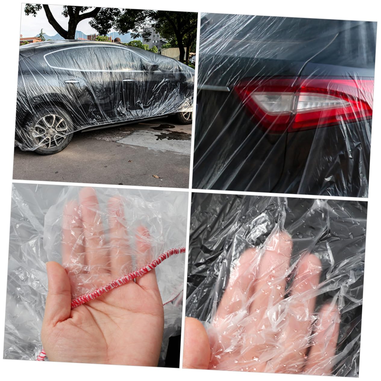 Cabilock Outdoor Car Rain Cover Universal Fit Your Vehicle Rain Sun Lightweight Design — view 8