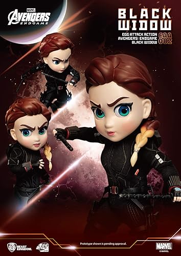 Miniatura 3 de Avengers Endgame: Black Widow EAA-082 Egg Attack Figura de acción