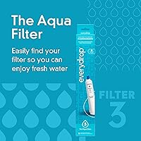 Vista 3 de Whirlpool EDR3RXD1 - Everydrop Filtro 3 de agua para refrigerador, 1 paquete