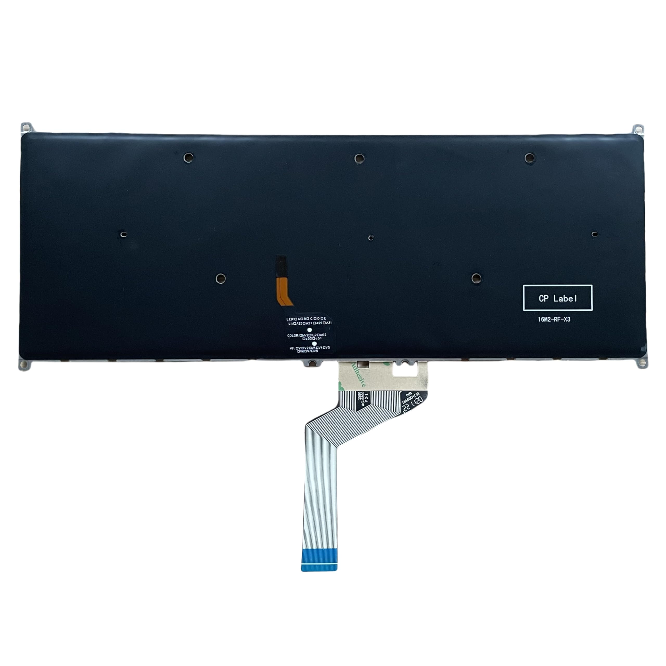 YIJIATech New Replacement Keyboard with Screwdriver US Layout for