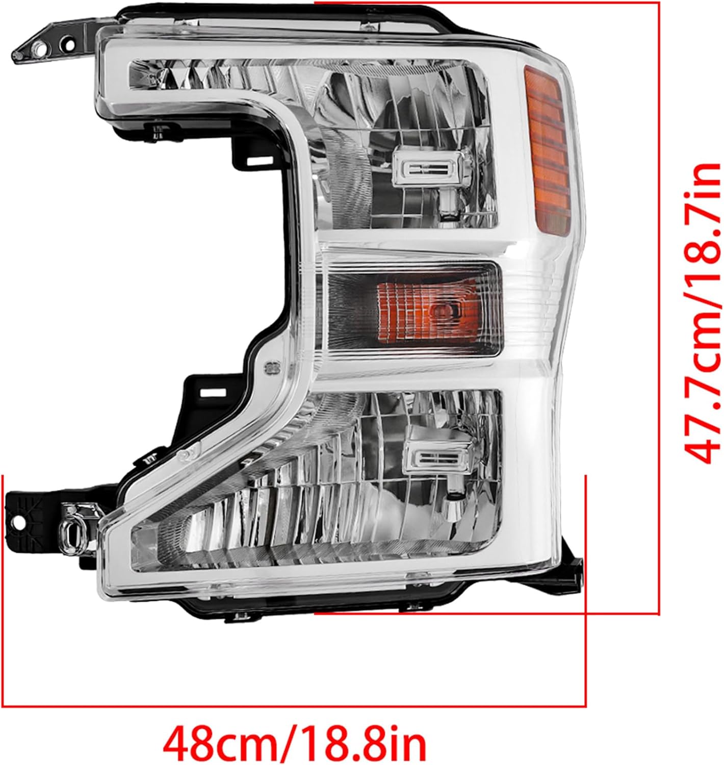 labwork Headlight Assembly Replacement for F250 F350 F450 2020-2022 Left Driver Side Headlamp LC3Z13008B FO2502405C