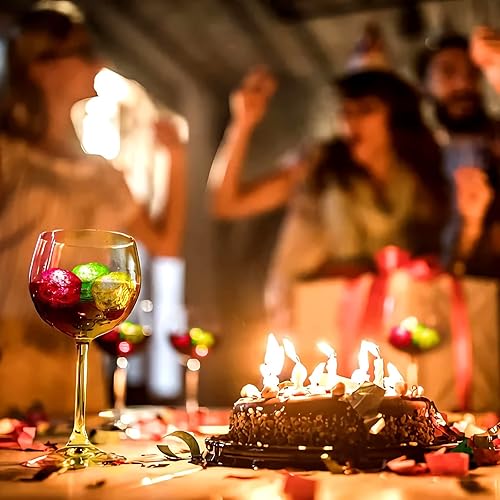 Miniatura 5 de Cubos de hielo iluminados, decoración de Navidad, paquete de 12 cubos de hielo LED parpadeantes para bar, bañeras, jarrones, bodas, estanques, club,