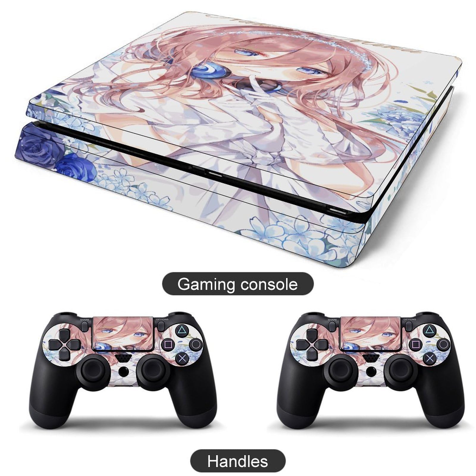 Amazon.co.jp: PS4 スキンシール PS4本体とゲームコントローラー用 五 
