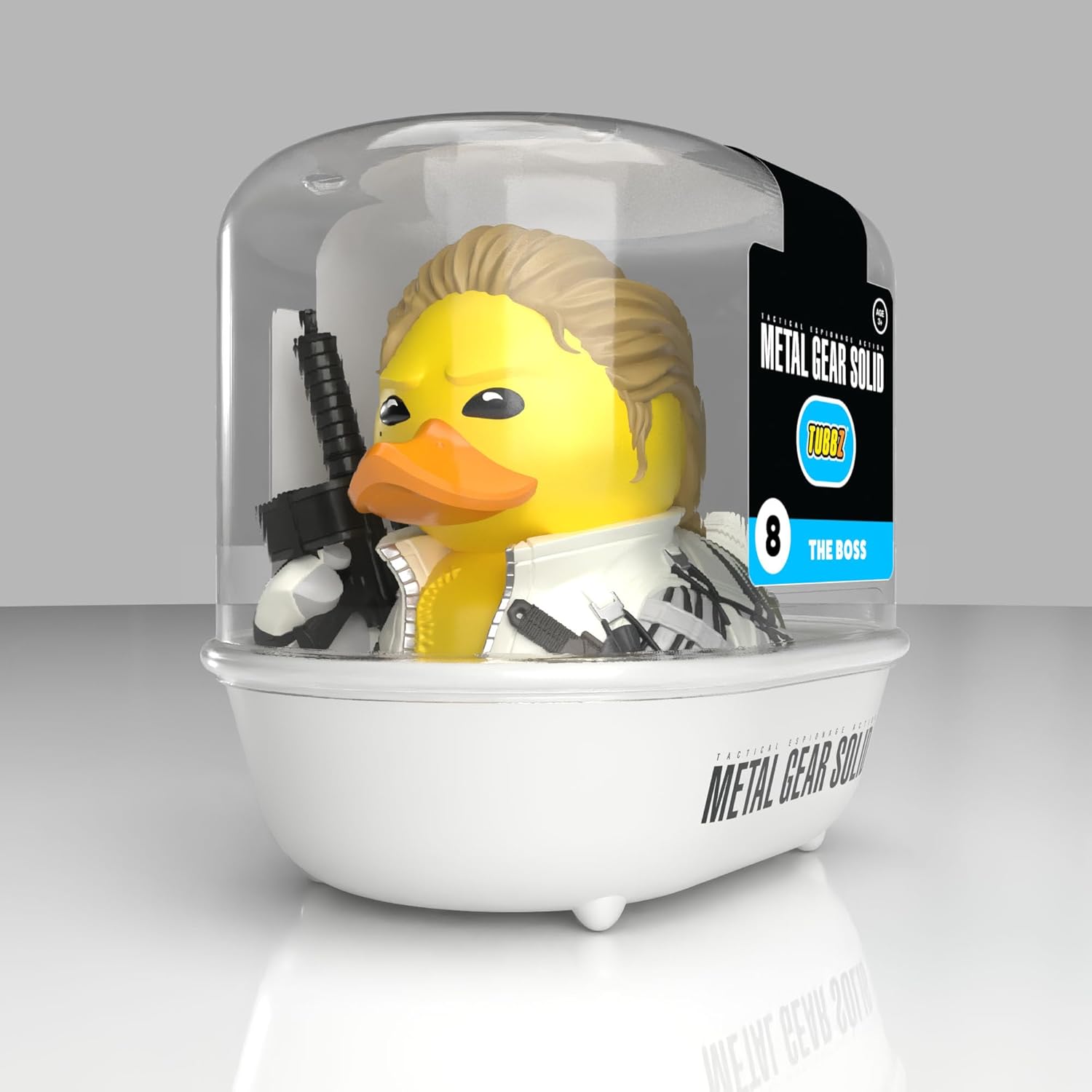 TUBBZ First Edition: Metal Gear Solid 3 - The Boss Cosplaying Rubber Duck Vinyl Figure