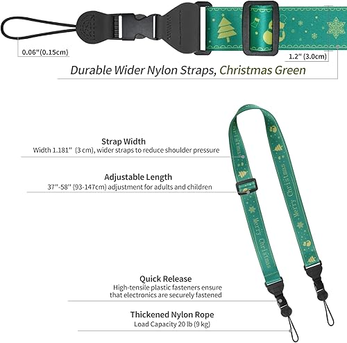 Miniatura 43 de Correa de nailon para iPad, correa ajustable para el cuello de la cámara, cómoda correa de hombro para iPad, tableta de teléfono celular, cámara