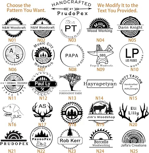 Miniatura 4 de Hierro de marca personalizado para madera, sellos de hierro de marca de metal, sellos de boda, hierro de marca personalizado para carne y alimentos