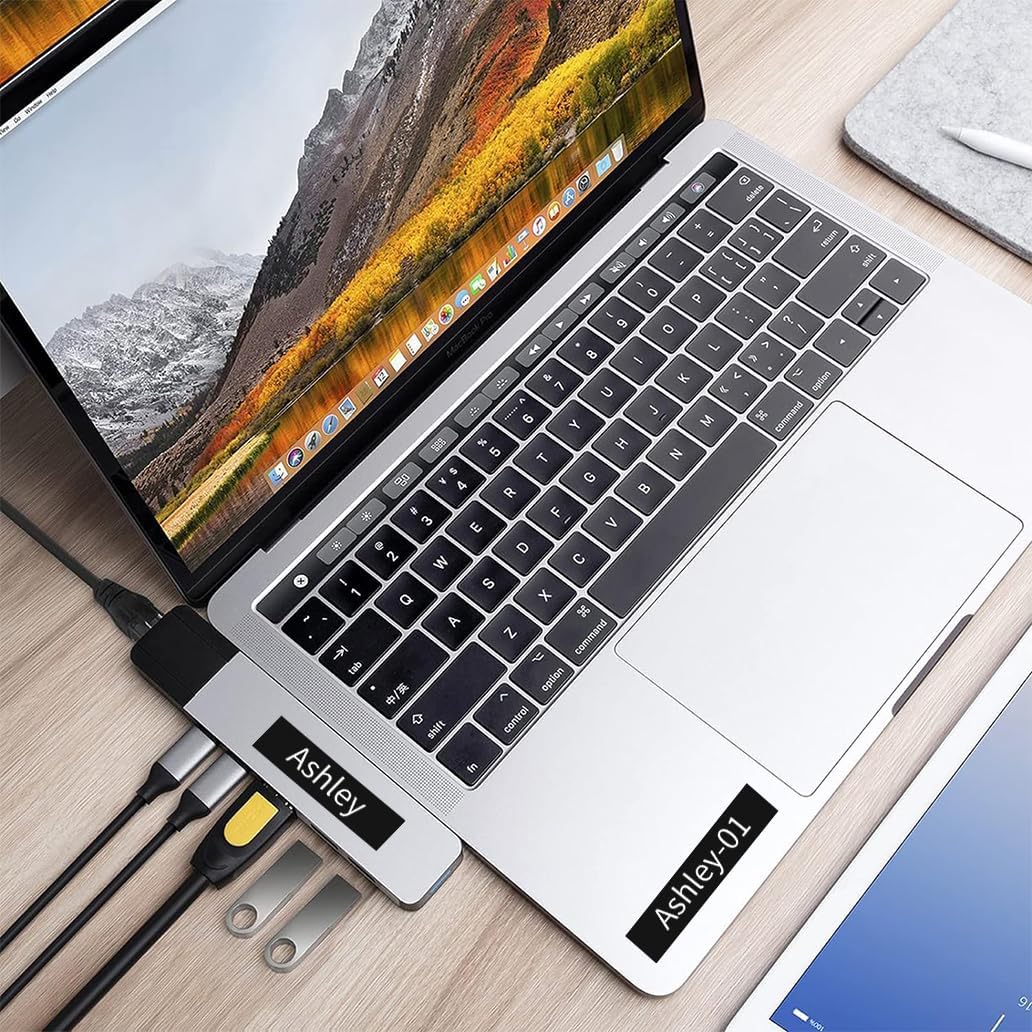 4 Black + 4 White Compatible with Brother M Tape 12mm 0.47 Inch M-335 M-231 Label Tape for Brother P Touch PT-M95 PT-90 PT70 PT-65 PT85 Label Maker, White on Black/Black on White