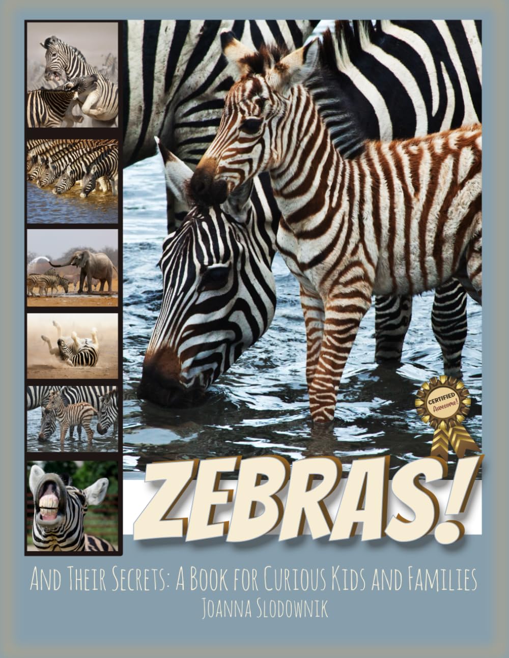 Zebras! And Their Secrets: A Book for Curious Kids and Families (Animals and Their Secrets)