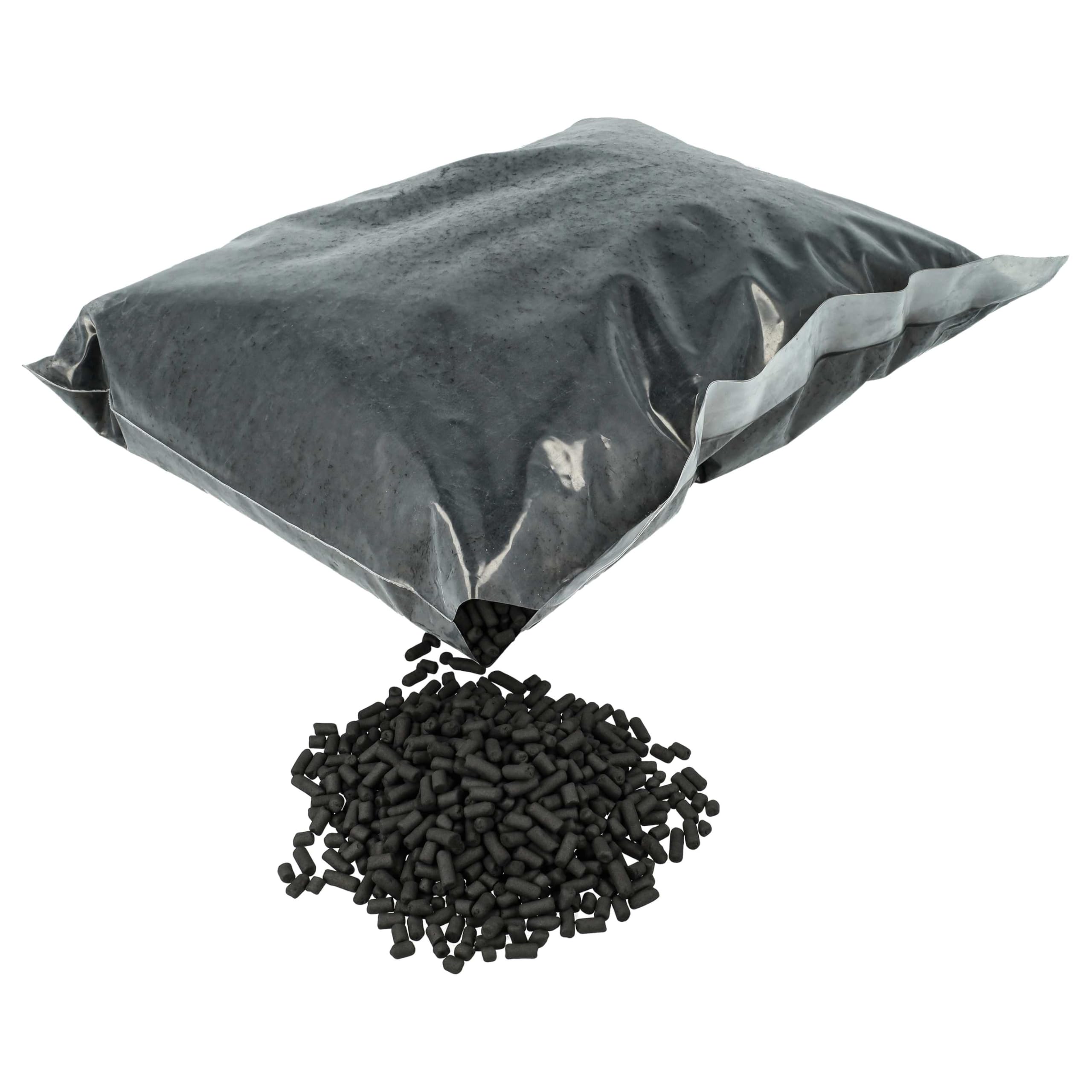 vhbw 5 kg Aktivkohle Pellets Nachfüllpack Ersatz für Berbel 1000875 | 4006513, 1090065 für Dunstabzugshaube - 3 - 4 mm Durchmesser