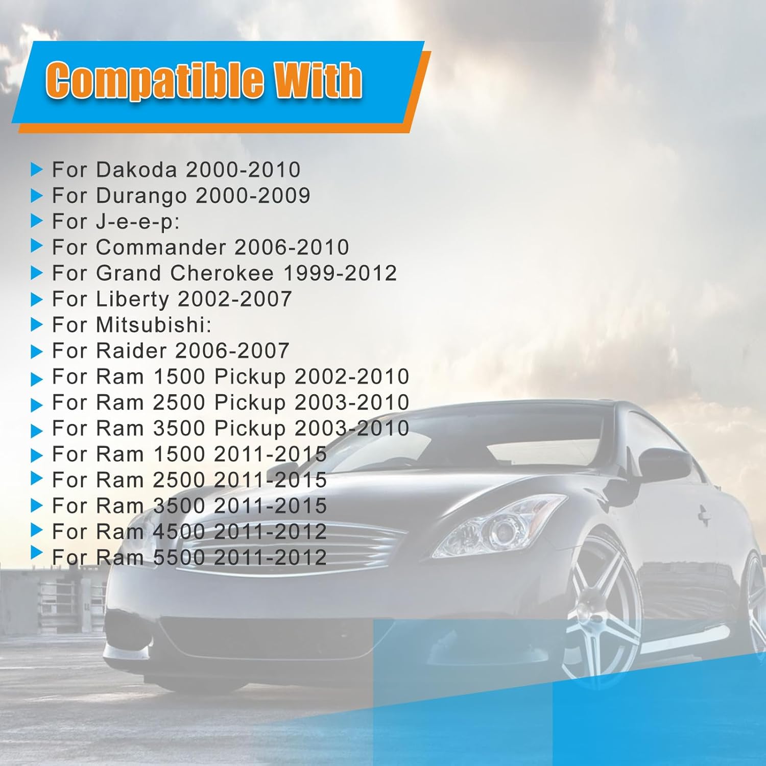 Transmission filter kit fits for Dodge Ram Replace OE 45RFE 545RFE 68RFE