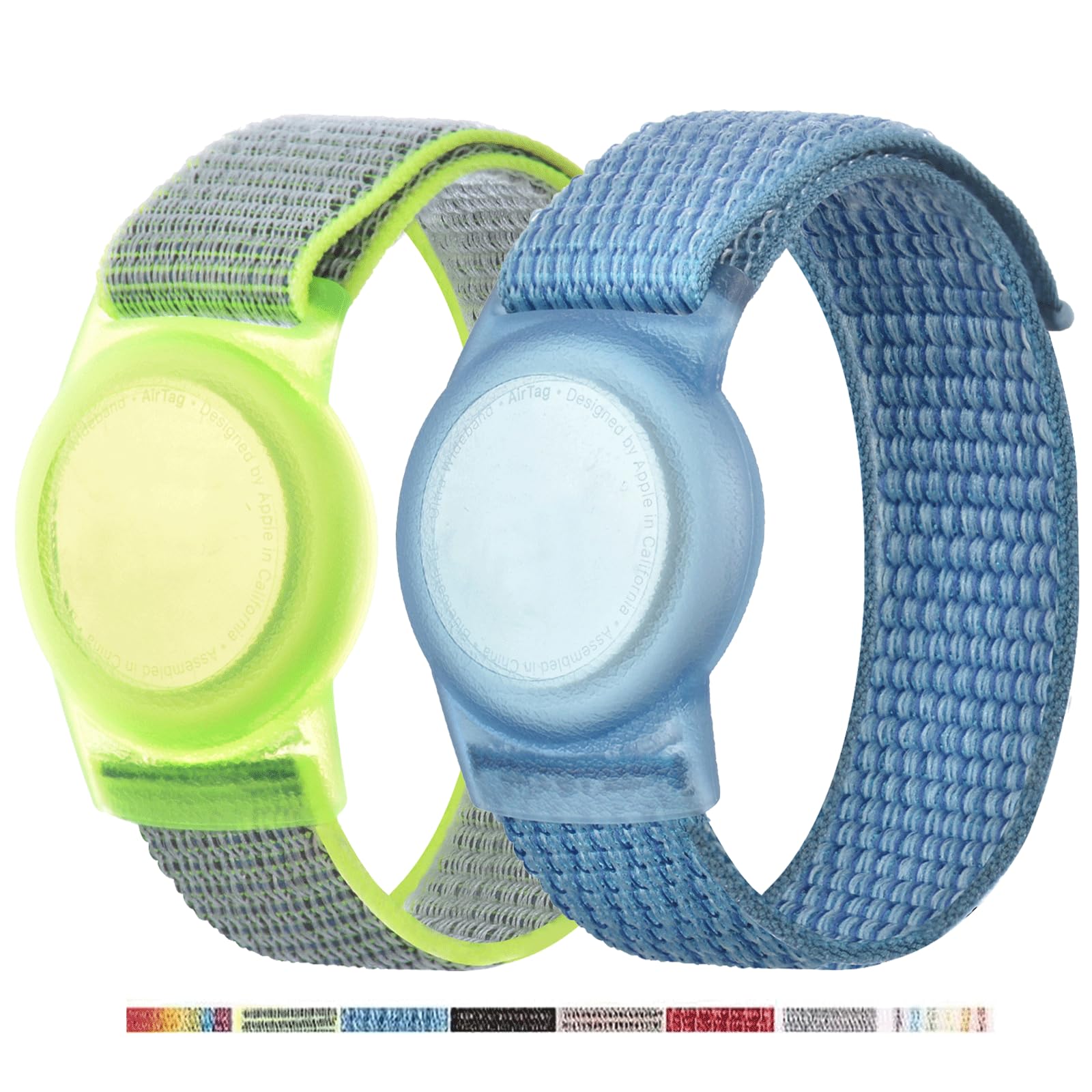 Bracelet for AirTag Kids,Protective Cover for Air Tag with Nylon Wristband