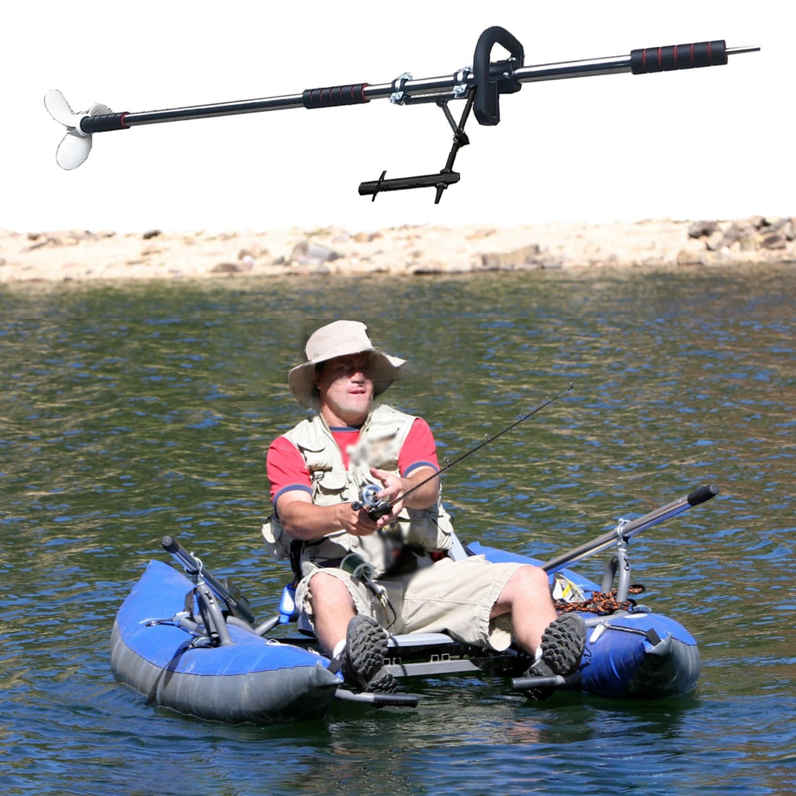 Hélice de perceuse sans fil pour naviguer sereinement en canoë et sécuriser vos sorties