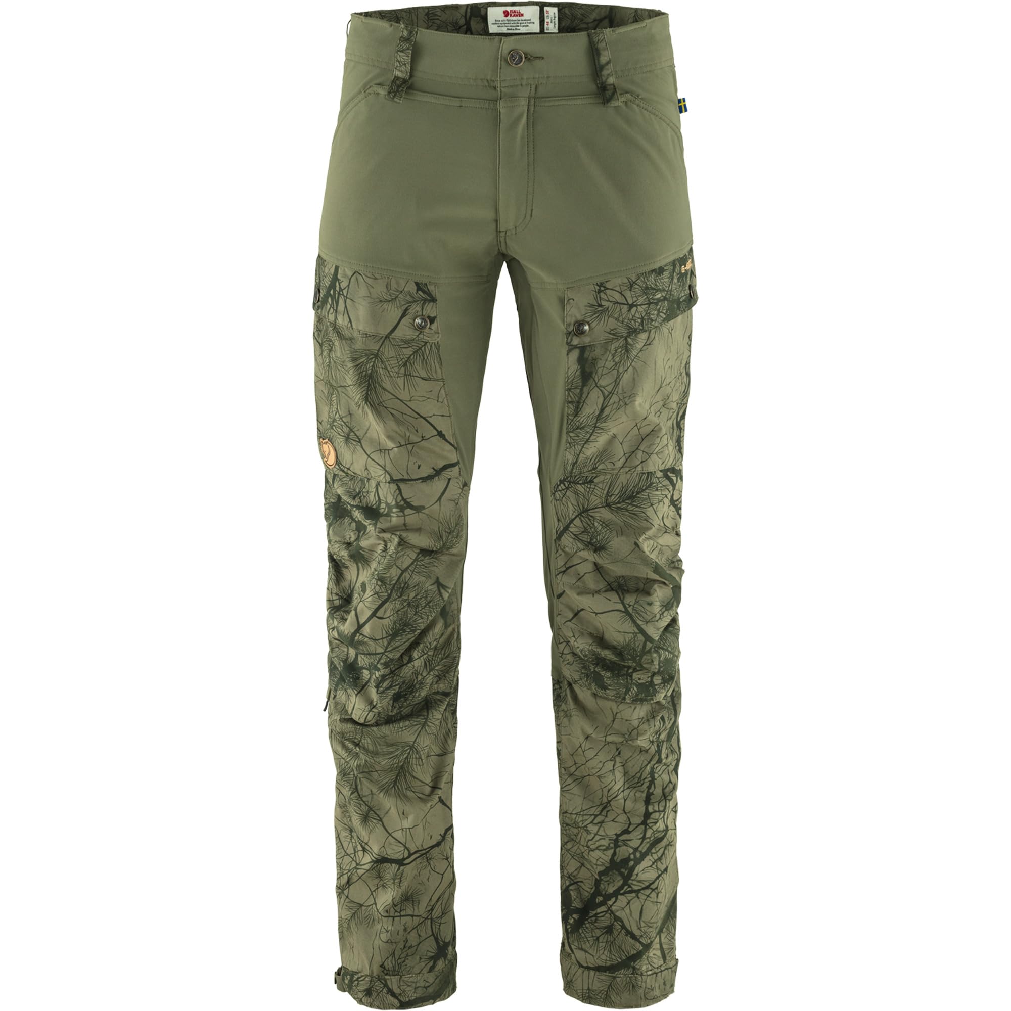 Fjällräven Keb Men's Trekking Trousers - Durable, Water Resistant, Vented, Reinforced Stretch Fabric - Hiking, Trekking