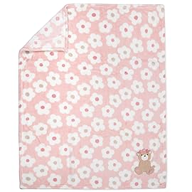 Plush Fleece Throw and Receiving Baby Blankets for Boys and Girls 30x36