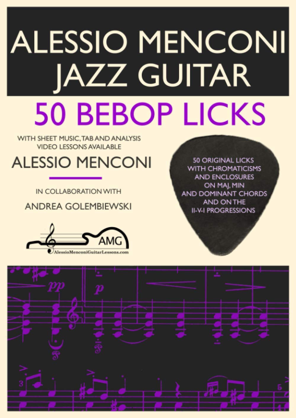 50 Bebop Licks: Jazz guitar book